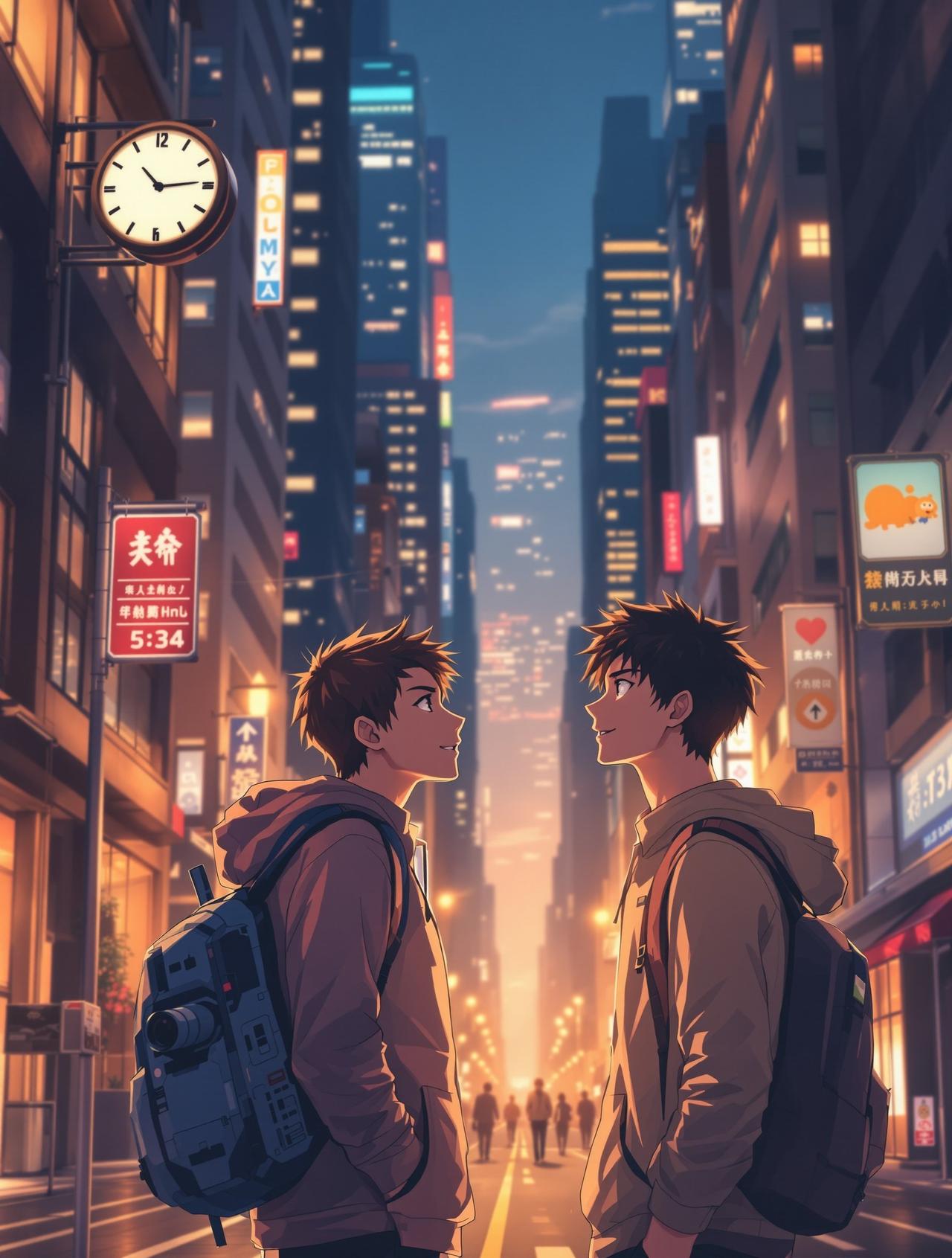 《时光代理人》高清剧照，动漫题材影视作品